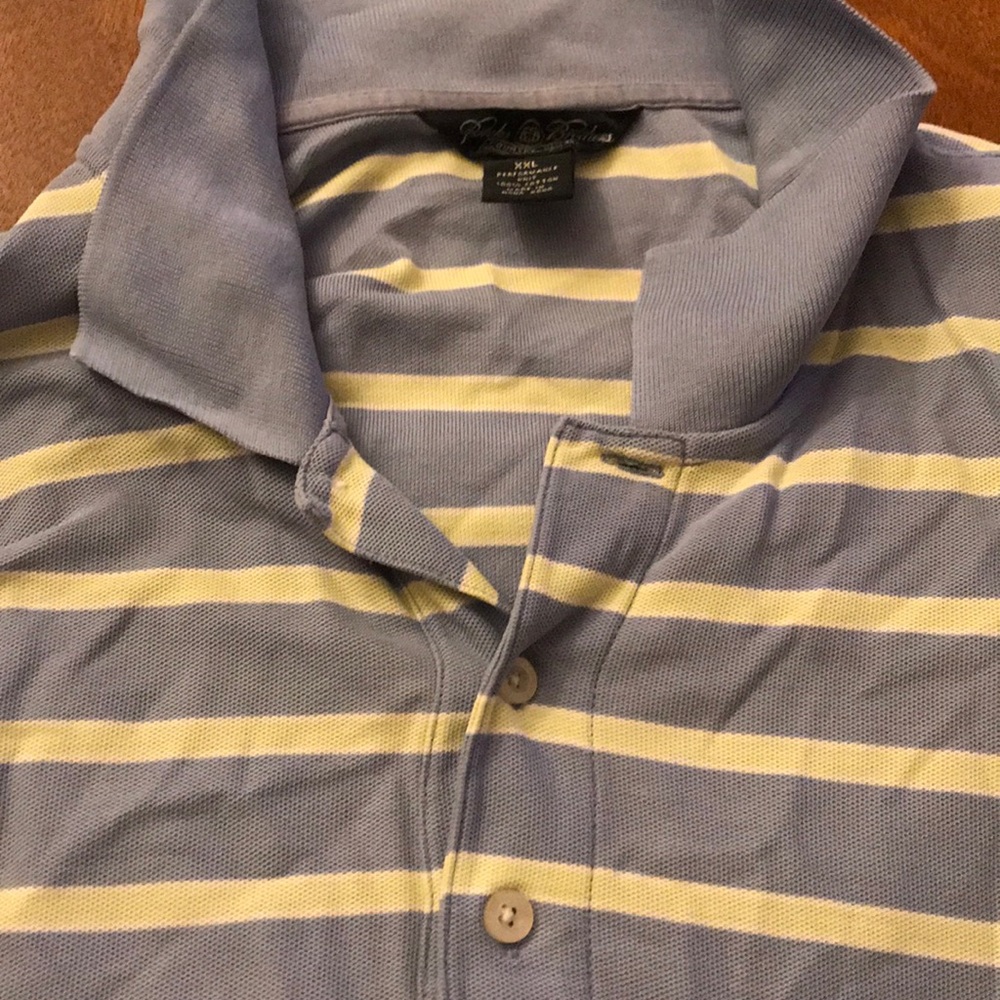 Short sleeve Brooks Brothers polo.